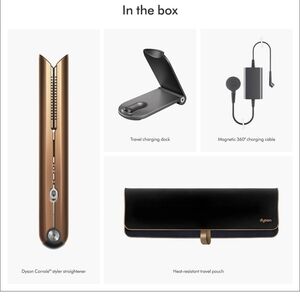 Dyson Corrale Hair Straightener in Copper
